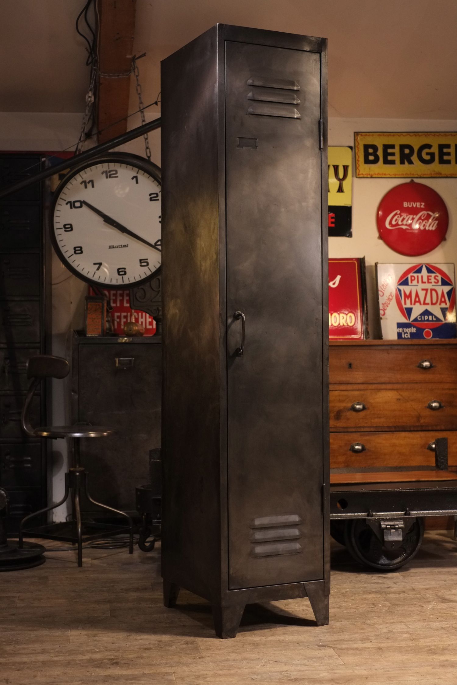 Vestiaire metallique, Armoire vestiaire, Industriel